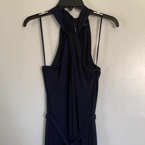 Ann Taylor navy blue jumpsuit, size Small - Picture 2 of 8